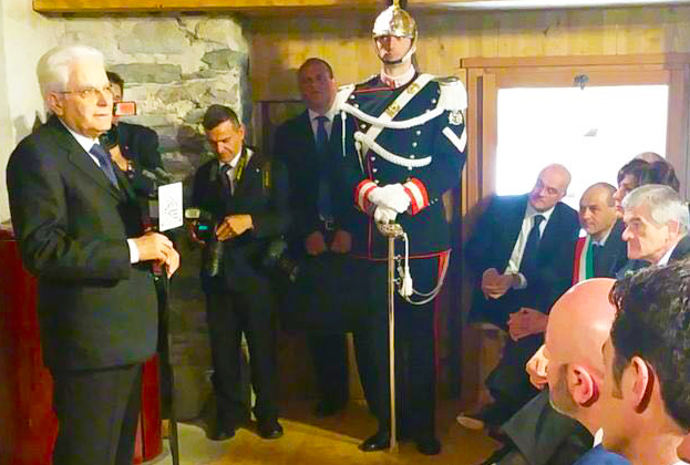 Mattarella in Valsesia per la Liberazione parla delle aree montane e dei loro diritti. Intervento di Borghi