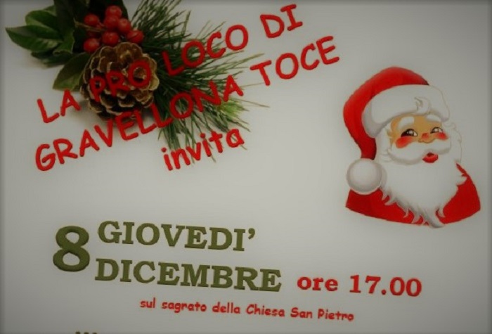 A Gravellona Toce giovedì 8 dicembre si accende l’albero di Natale