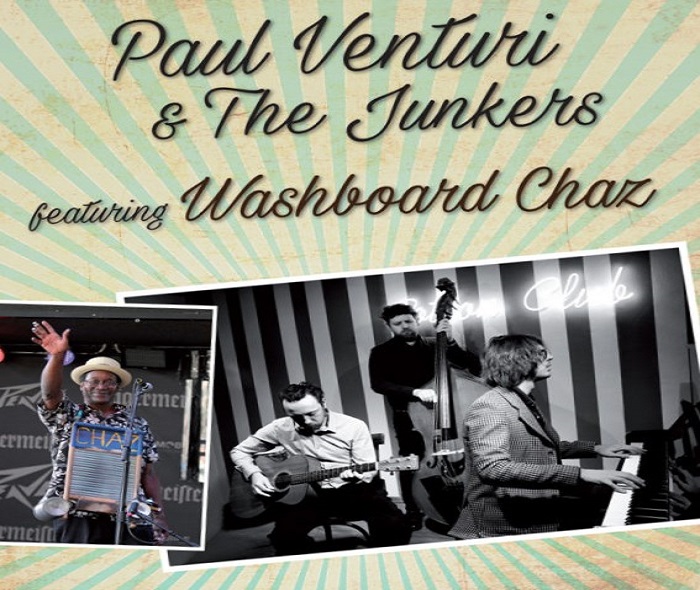 Amenoblues ospita l’unica data italiana di Washboard Chaz con Little Paul Venturi & The Junkers 