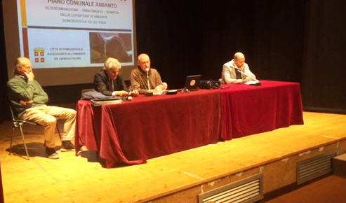 Amianto a Domo: "Situazioni da monitorare, criticità ma niente terrore". Video