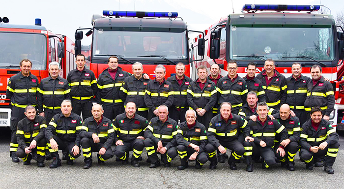 I Vigili del fuoco domesi festeggiano Santa Barbara