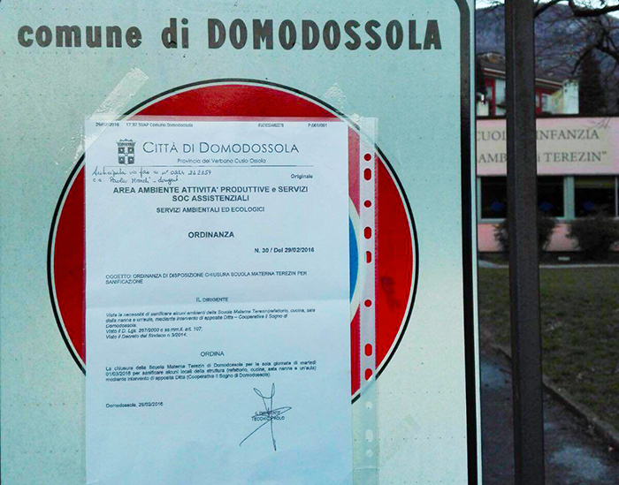 Topi alle Terezin, il comune cambia idea e chiude al scuola. Stupite le opposizioni consigliari