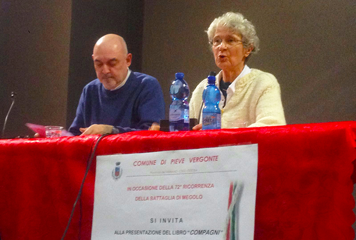 “Compagni”, il libro di Elvira Pajetta presentato a Pieve Vergonte. Videointervista