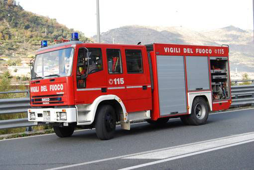 Allarme roghi, principio d’incendio a Intragna