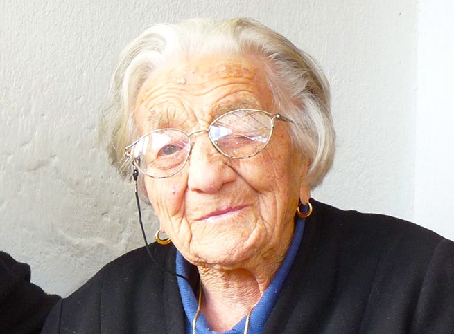 A 103 anni si è spenta Lidia Adobati, la decana della Valle Anzasca