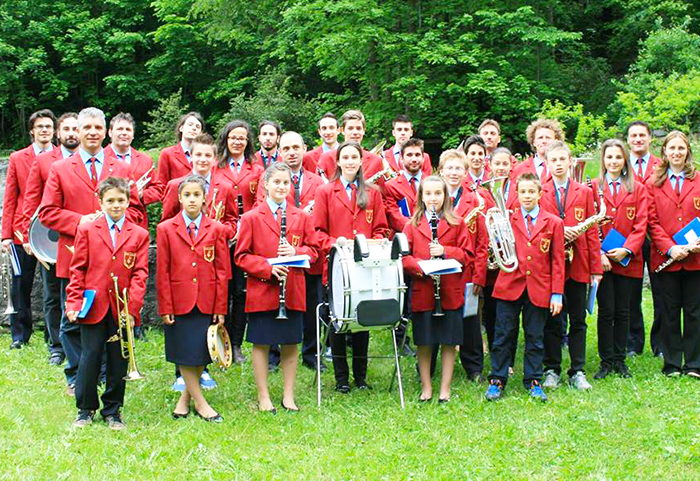 Il corpo musicale di san Rocco di Premia si fa in tre per i festeggiamenti di santa Cecilia