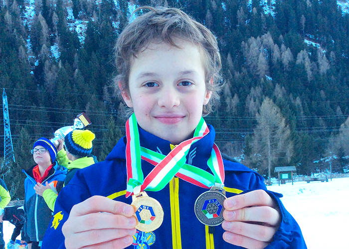 L'ossolano Samuele Comazzi è campione italiano di combinata nordica