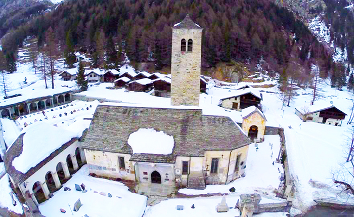 Macugnaga bellissima, vista col drone, su Geo&GEo a Rai 3