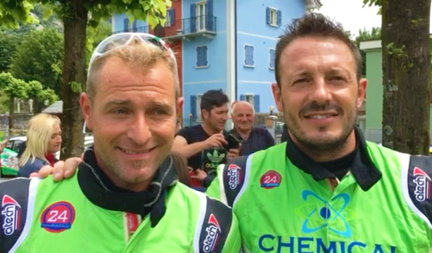 Caffoni-Grossi a metà gara in testa al 52° Rally Valli Ossolane, Pinzano vince in Cannobina. Videointerviste