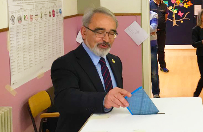 Mariano Cattrini cerca la rimonta al ballottaggio. Videointervista