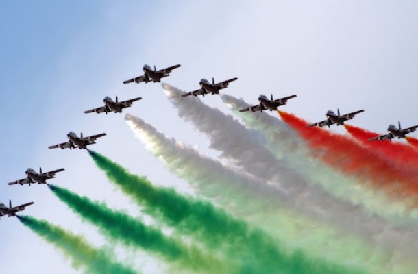 Arona, due giorni di spettacolo con le Frecce Tricolori 