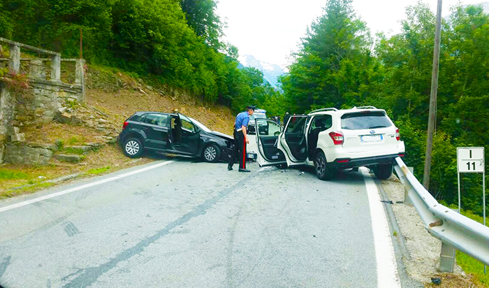Incidente a Crodo, disagi al traffico