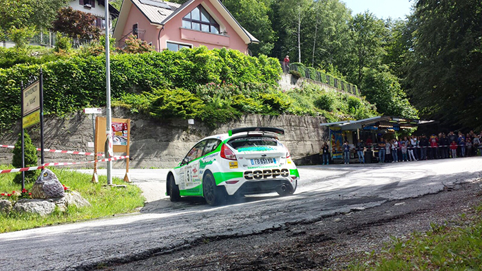 Subito Caffoni- Grossi alla prima ps del 52° Rally delle Valli Ossolane. Video