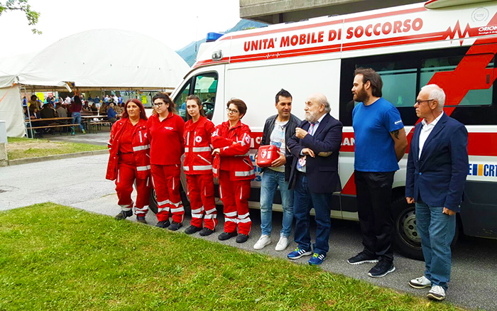 Un defibrillatore a Piedimulera grazie a Salvatore Ranieri ed Enrico Beruschi