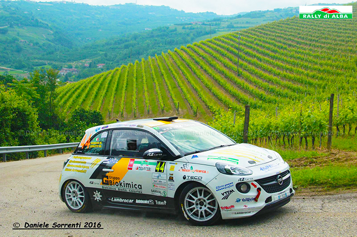 Ossola presente al 10° Rally di Alba con l'equipaggio Cerutti - Ronchi 
