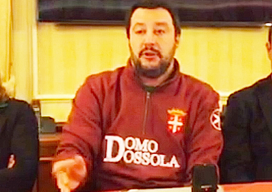 Salvini tira la volata al centro destra domese, a Domo mercoledì 15