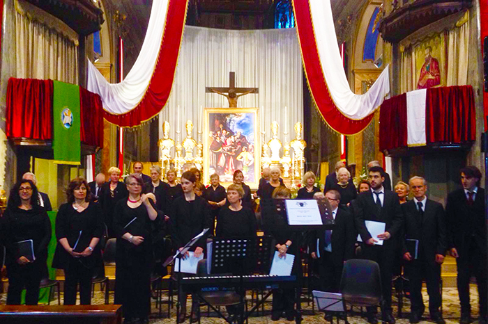 Il dipinto di Tanzio da Varallo valorizzato in Collegiata con i Lions e Ruminelli. Videointervista