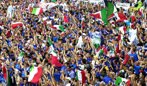 Domo: Italia- Germania su maxischermo in piazza Rovereto, domesi tutti insieme a tifare