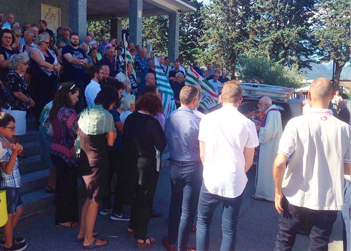 Oggi i funerali di Gian Franco Ambiel