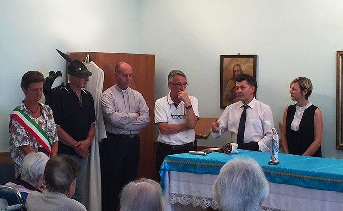 Inaugurata alla Rsa di Crino di Baceno la nuova cappelletta