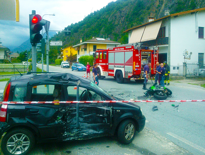 Grave incidente a Cosasca