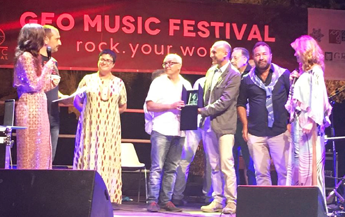 Il domese Fabrizio Mazza primo tra i solisti al Geo Music Festival, gara canora tra i geometri di tutta Italia