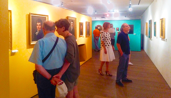 A S.M.Maggiore inaugurata la bellissima mostra “Peintres de famille. Elogio dell'immagine borghese”. Fotogallery