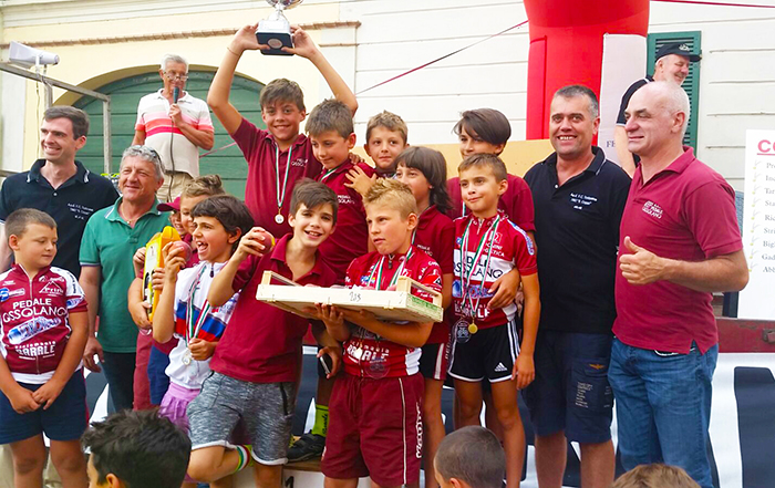 Pedale ossolano idroweld: i giovanissimi vincono il trofeo a Villaromagnano