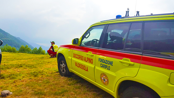 Alla Rodari di Villa dimostrazione teorico-pratica da parte del Soccorso Alpino
