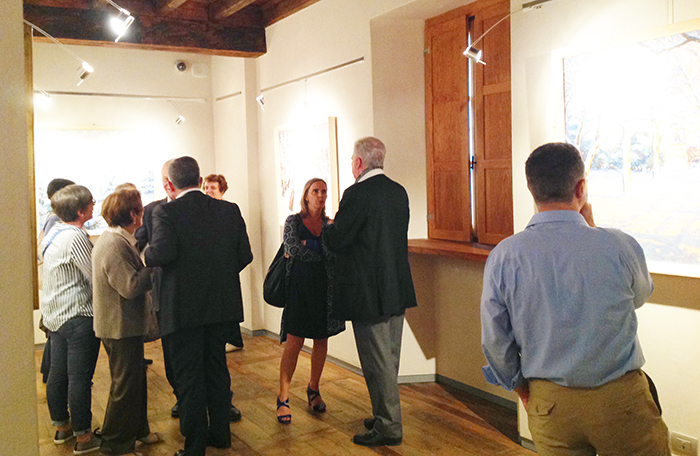    Inaugurata la mostra "Fritz Osswald. Il senso della neve”. Sarà aperta sino ad ottobre. Fotogallery