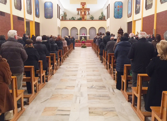 Alla Cappuccina il funerale di Marisa Natalini Spagliarisi