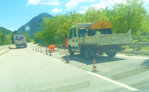Arriva l'estate, Anas fa qualche lavoro in superstrada