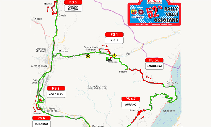 52° Rally Valli Ossolane: aperte le iscrizioni, ecco il percorso