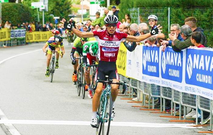 Pedale Ossolano: “Super” Rubino vince a Colzate la quinta gara di fila