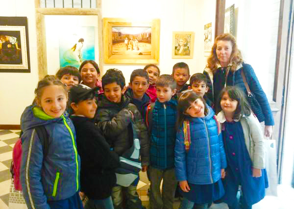 Piccoli artisti crescono, visite ai laboratori e ricreazione di opere per gli alunni della Bagnolini