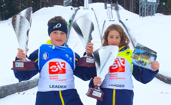 Salto con gli sci, storico risultato dei fratelli Comazzi, entrambi vincono al Coppa Italia