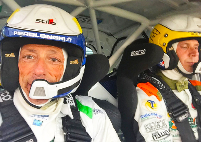Motors Rally Show Pavia, dopo il primo giorno di gara in testa Piero Longhi navigato da Luca Succi