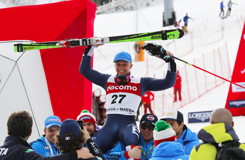 Sabato a Saint Moritz l'ultima gara di Max Blardone, la finale di Coppa del Mondo di slalom