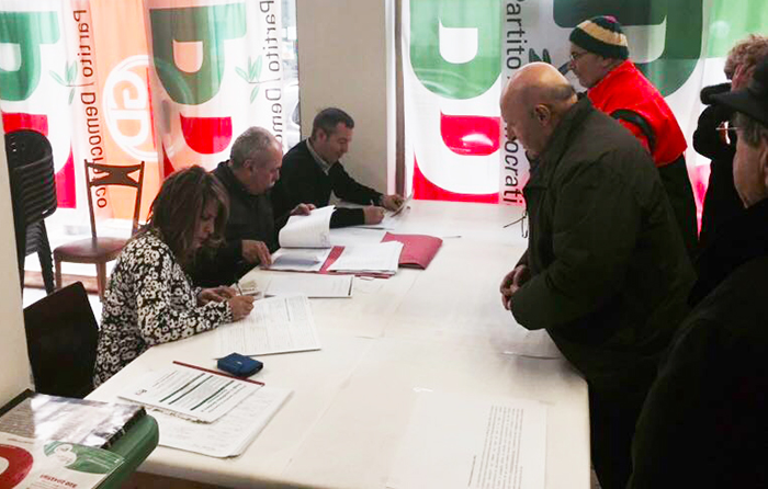 Domo, primarie del Pd, grande affluenza alle urne, si potrebbe arrivare a 1000 votanti