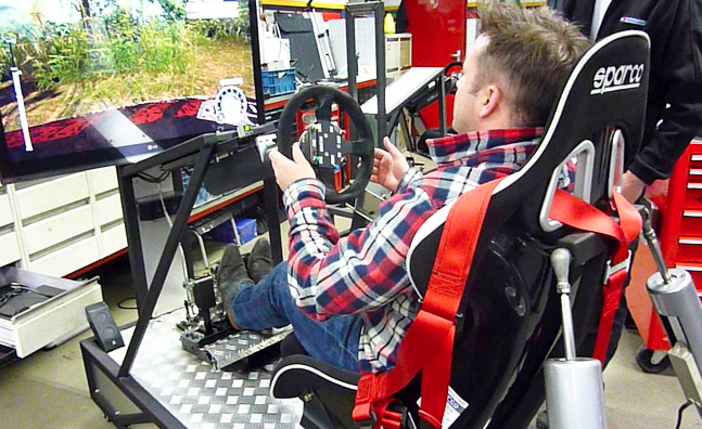 Rally dei due Laghi, a Domo un vero simulatore di guida rally professionale per beneficenza