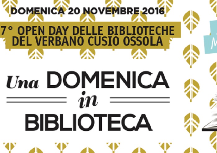 Open day domenica 20 novembre alla biblioteca civica “Gianni Rodari” 