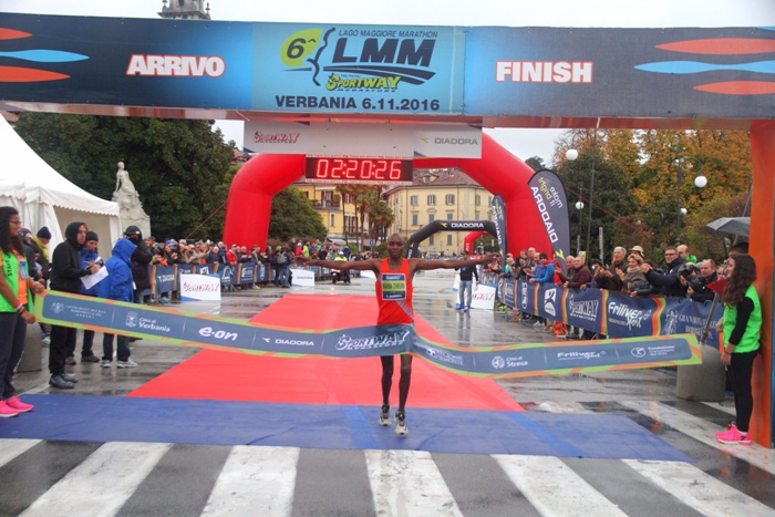 La Lago Maggiore Marathon a Theuri. Nasef e Facciani campioni d'Italia