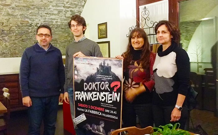 Sabato alla Fabbrica "Doktor  Frankenstein" per sostenere l'Associazione Donatori Ossolani Midollo Osseo