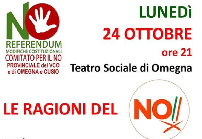 Lunedì 24 ottobre si dibattono le “ragioni del No” al Referendum con i vertici Fiom Cgil