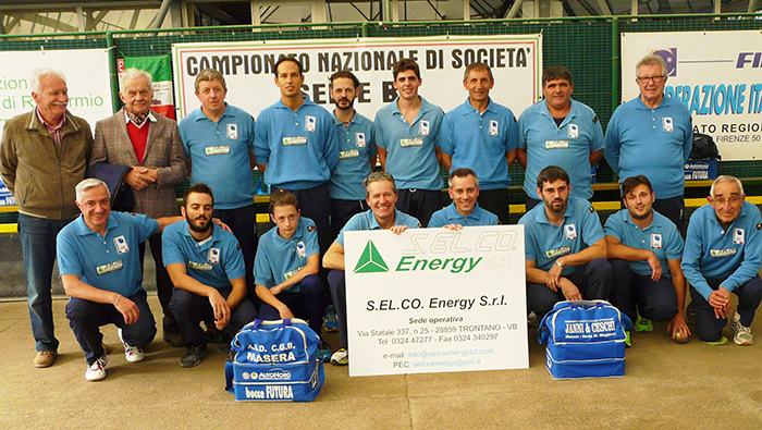 Bocce, bene il Masera all'esordio nel campionato di serie B, Litorale battuto 9- 13