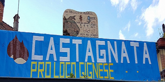 Doppia festa a Gignese con la castagnata ed il Palio delle Botti