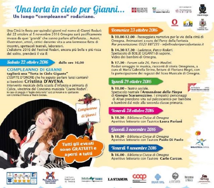 Racconti di storia omegnese e musica per festeggiare il compleanno di Rodari