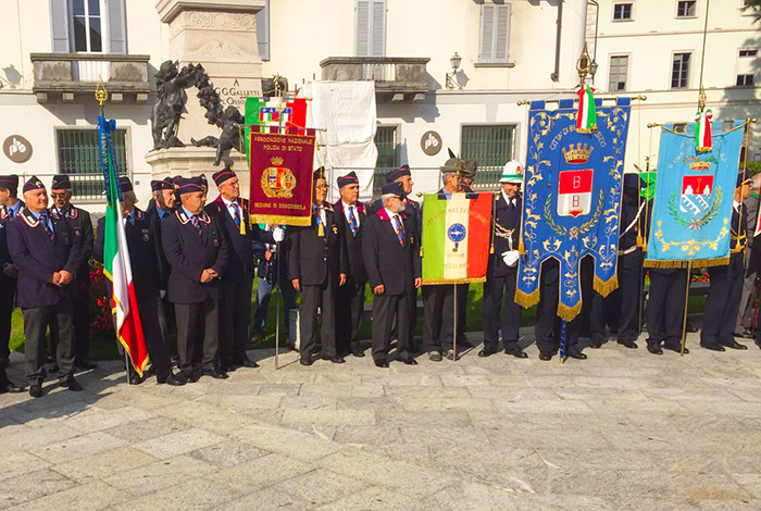 L'associazione combattenti e reduci di Domodossola in festa