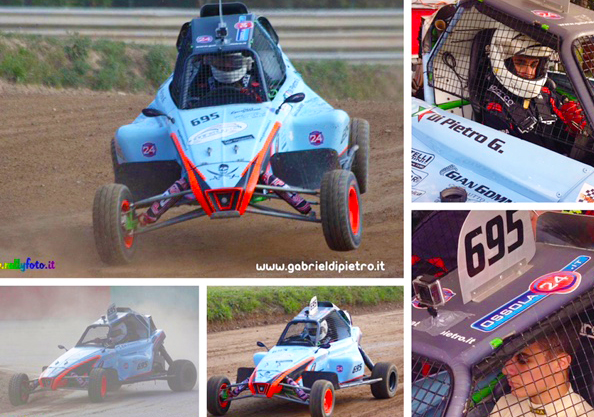 Di Pietro e Serini a Maggiora all'attacco del titolo Italiano Rallycross