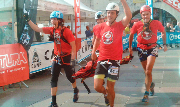    Brillante nono posto della squadra di Villa del Soccorso Alpino al Raduno nazionale